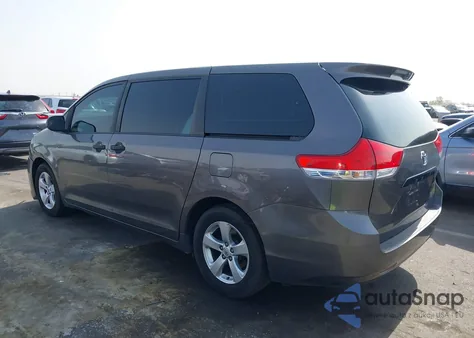 2013 Toyota Sienna L V6 7 Passenger из США, поврежденный, VIN 5TDZK3DC7DS291459
